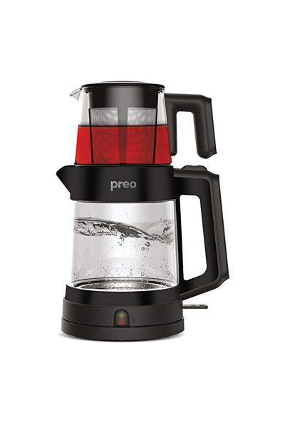 Preo Ptm05 1.8 Lt 1800W Glass Black Tea Machine