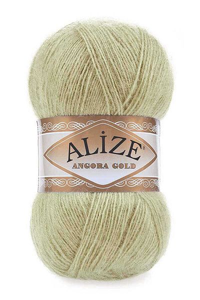 Alize Angora Gol Knitting Thread 267 Light Green 100 GrSingle