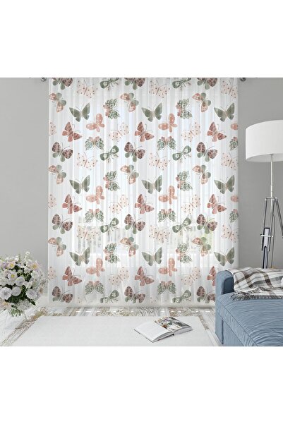 Evmila Çocuk Odası Desenli Tül Perde