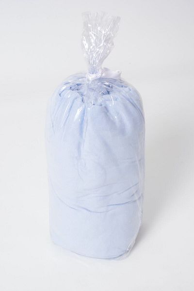 MEYHOME غطاء وسادة مطاطي من القطن 100% باللون الأزرق (160X200) - 2x(50X70)