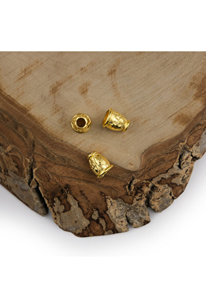 Prestij Boncuk Пластмасова жълта колие с фуния за затваряне, гривна и капсула...