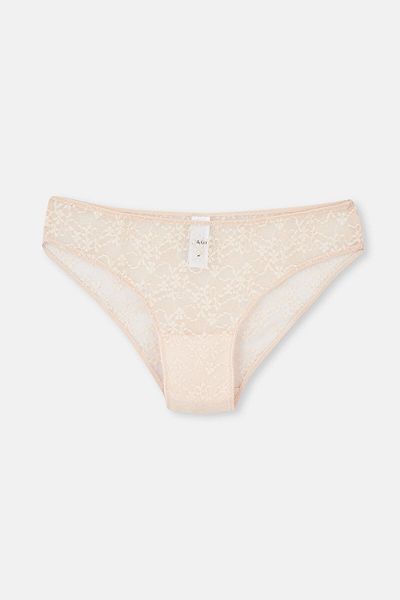 Dagi Pink Nude Slip Panties