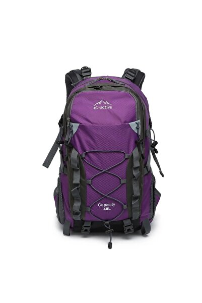 C-active 40 Litre Kamp Seyahat Outdoor Dağcı Sırt Çantası Su Geçirmez Yüzey