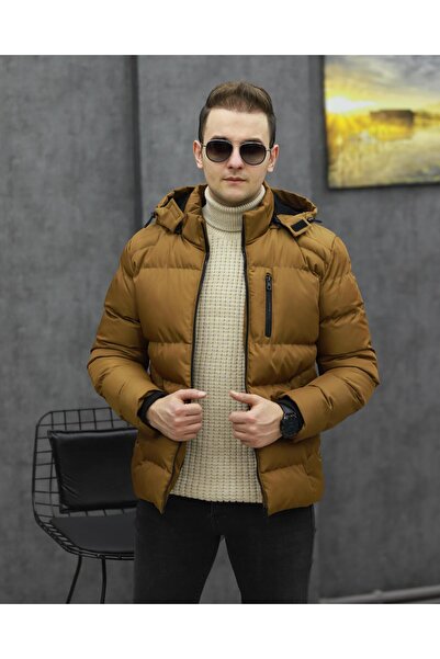 BIGAZZI BİGAZZİ 99478 KAPŞONLU ŞİŞME MONT (TABA)