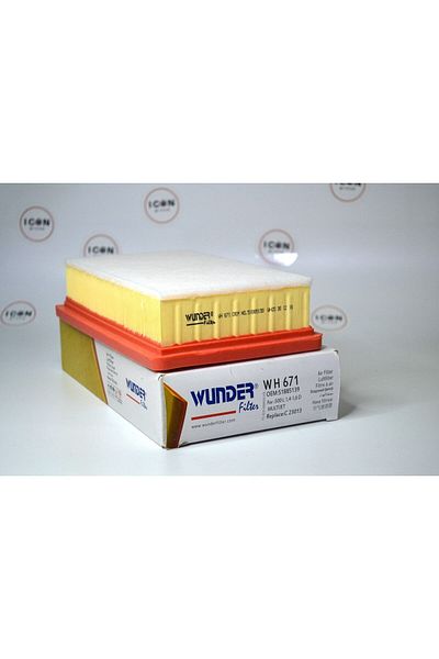 WUNDER FILTER Icon Group - Fiat 500 L 1.4 Multijet Air Filter - Wh 671