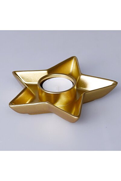 Selim Evora Tealight Mumluk Altın