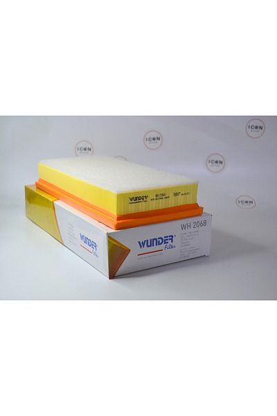 WUNDER FILTER Icon Group - تويوتا Iq 1.4 - Yaris III (xp9) 1.4 D-4d - فلتر هواء Yaris III - Wh 2068