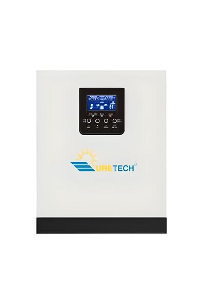 URETECH 1.5kva 1.2kw 1200 W Watt Tam Sinüs Akıllı Inverter 12v-220v Invertör