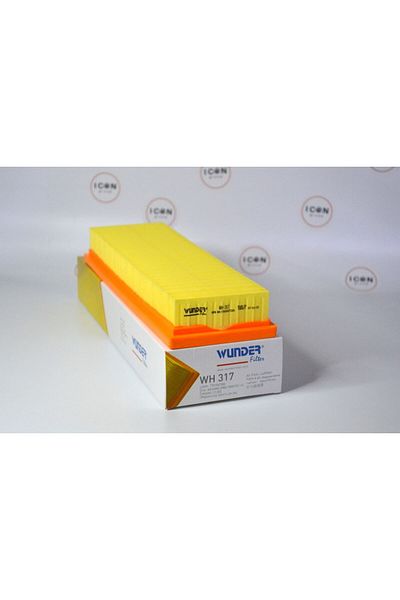 WUNDER FILTER Icon Group - Renault Clio III - Escape III - Kangoo 1.9 - Master III - فلتر الهواء Meganel - Wh 317