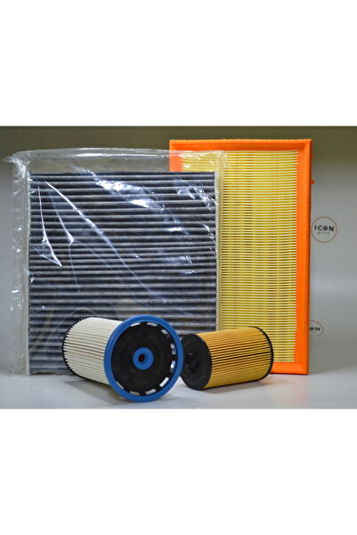 Mann-Filter Icon Group - Volkswagen Vw Group 1,6 Tdı Clh Motor Oto Bakım Filtre Seti