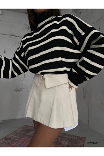 Secret Passion Lingerie Fustă mini pliată în talie de sezon nou 23W02013