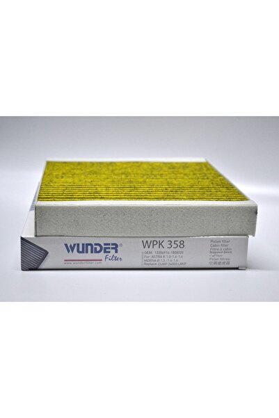 WUNDER FILTER Icon Group - Opel Astra K - Insignia B - Camaro - Corvette Polen Filtresi - Wpk358