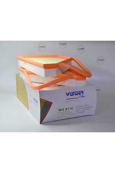 WUNDER FILTER Icon Group - بنتلي كونتيننتال كابريو 6.0 فلتر هواء مزدوج يمين يسار - Wh 8176