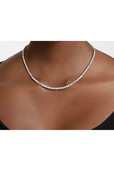 h&b design jewel 925 Ayar Gümüş Dönmeyen Su Yolu Kolye