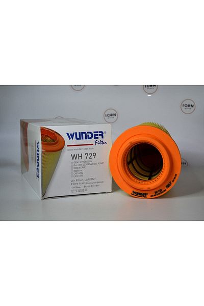 WUNDER FILTER Icon Group - Mercedes 201 - 203 Case C200 Comp- E200 CompAir Filter - Wh 729
