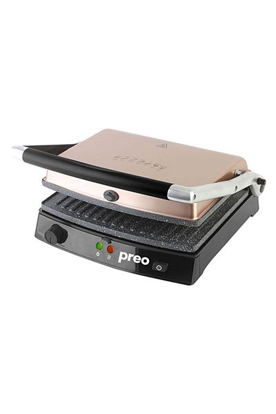 Preo Ptg05 2000W 6 Toast Capacity Rose Toaster with Cast Plate