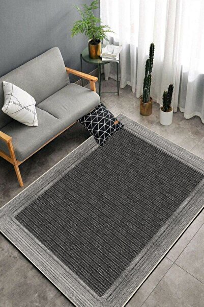 MUA HOME DECOR Kırçıl Desen Dijital Baskı Yıkanabilir Kaymaz Taban Ince Salon...