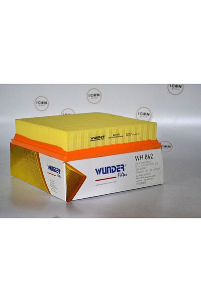 WUNDER FILTER Icon Group - Chrysler 300 C (lx) 3.0 V6 Crd Air Filter - Wh 842