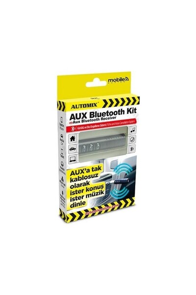 BTL OTOMOTİV Aux Bluetooth Kit Ses Ayarlı