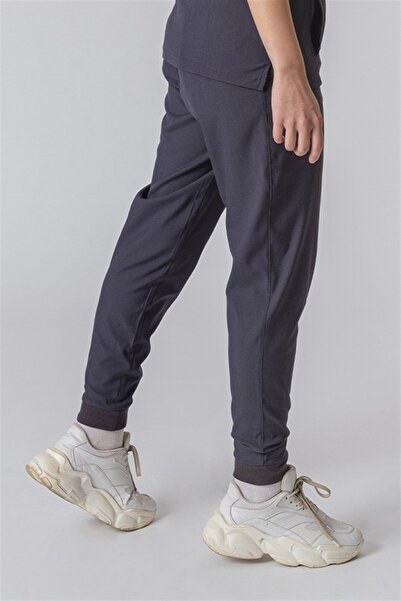 Medikal Dolap زي بيرجاما نسائي أنثراسايت بجزء سفلي واحد من الليكرا-ريبانا مع ...