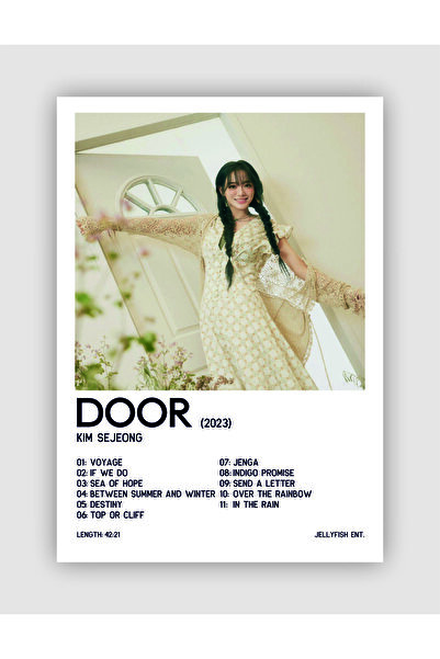 fırsatlar diyarı KIM SEJEONG Door K-pop Duvar Posteri - Duvar Dekoru - Kalın ...