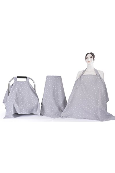 paris in paris Κάλυμμα θηλασμού-κάλυμμα καροτσιού-κουβέρτα Σετ 3 τεμαχίων 100...