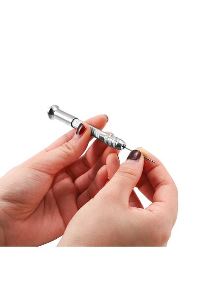 Getshop Alışveriş Pazarı Epoksi El Matkabı Manuel Seti Nikel