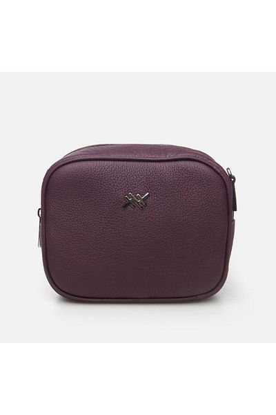 Hotiç Geantă mini (crossbody) pentru femei din piele naturală violet