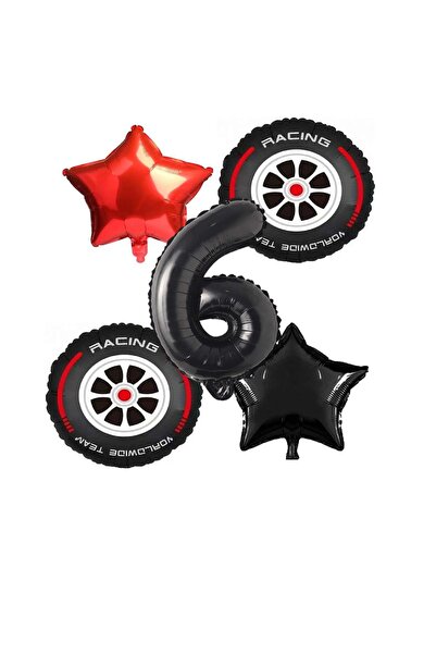 BEST PARTİ DOĞUM GÜNÜ PARTİ SÜSLERİ مجموعة بالونات من رقائق معدنية على شكل نج...