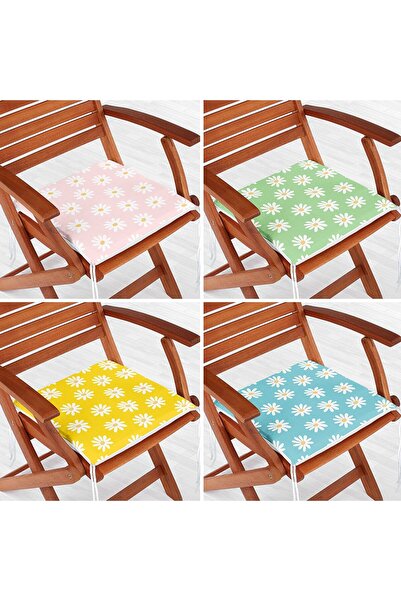 Nish & Royal Set de perne pentru scaune moderne, cu fermoar, cu imprimare dig...
