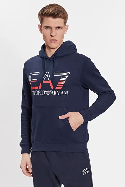 Emporio Armani Erkek Kapşonlu Sweatshirt