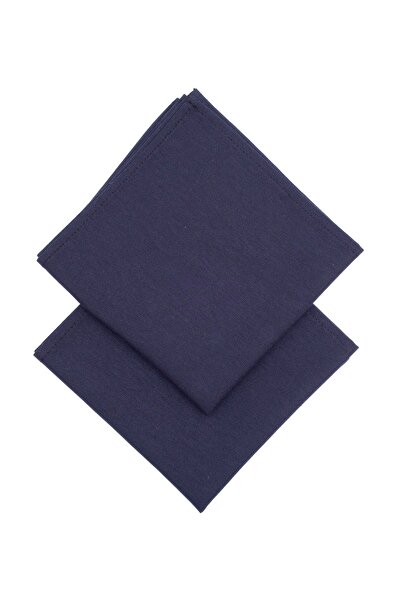 paris in paris 2 bucăți țesătură bleumarin șervețele de servire pentru prezentare țesătură de in de rață de prima calitate (țesătură FĂRĂ DE GRAD)