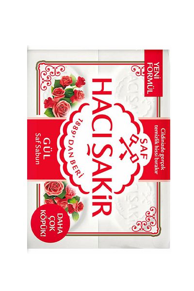 Hacı Şakir HACI ŞAKİR MOLD SOAP 600 GR ROSE