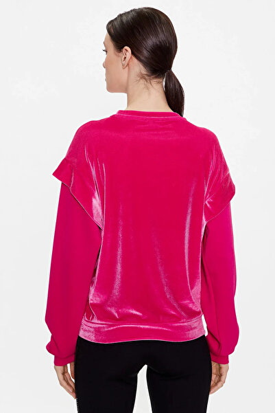 Emporio Armani Dámská sametová mikina