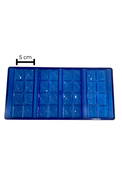 PASTRY PLANET قالب شوكولاتة من البولي كربونات اللوحي [لون أزرق]