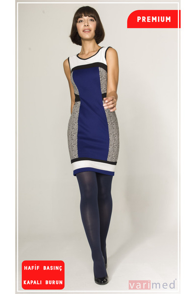 Varimed 3141 Premium Ccl1 Hafif Basınç Külotlu Kapalı Burun Çorabı