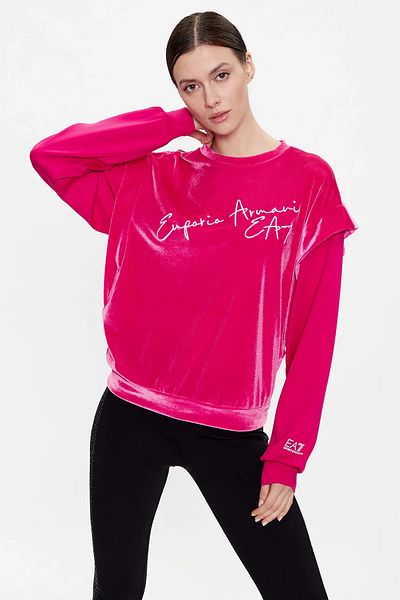 Emporio Armani Women's Velvet Sweatshirt