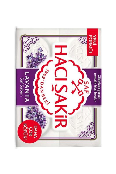 Hacı Şakir 600 Gr Lavender Haci Şakir Mold Soap