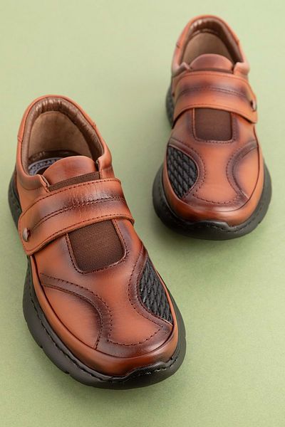 Gondol Pantofi de damă din piele naturală speciali pentru proeminența osoasă af.500