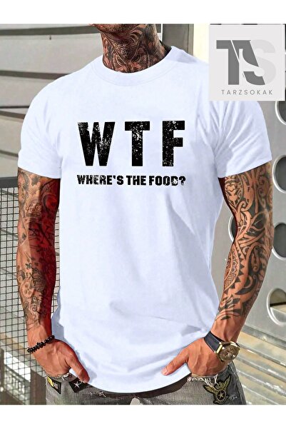 Tarzsokak Tricou cu mânecă scurtă cu imprimeu slogan pentru bărbați