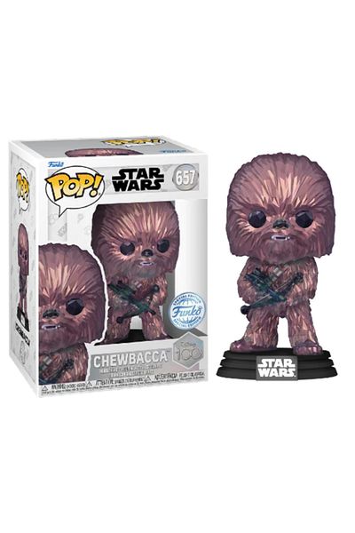 Funko POP!Star Wars Chewbacca (Facet)#657 Disney 100th Funko Shop Exclusive Figure