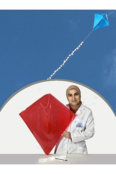 GÜLEN UÇURTMA Naylon Elmas Uçurtma / Düz Renk