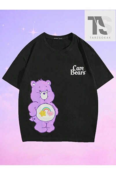 Tarzsokak Tricou grafic cu desene animate și litere pentru bărbați X Cute Bears