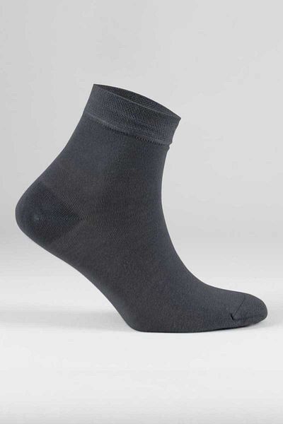 ModeXL Ανδρικές κάλτσες Mode XL Bamboo Half-Krone 1161 Γκρι