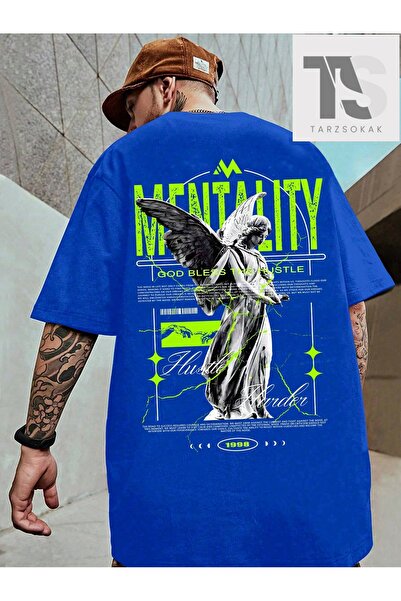 Tarzsokak Ανδρικό μπλουζάκι KOD Trend EMRG με στρογγυλή λαιμόκοψη και σχέδιο ...