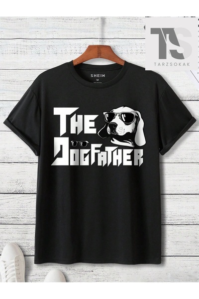 Tarzsokak Ανδρικό μπλουζάκι από βαμβακερό γράμμα με γραφικό σκίσιμο