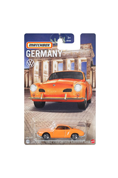 Matchbox GERMANY - 1962 Volkswagen Karmann Ghia Model Araba