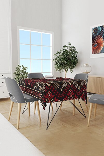 Moud's Anatolia 11 مفرش طاولة منقوش من الجلد المدبوغ