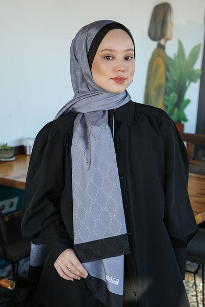 Hint İpek Hintipek Monogram Shawl