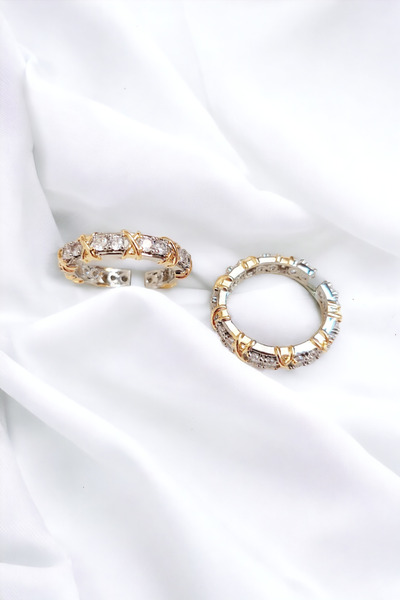 Myore حلقة XOXO قابلة للتعديل